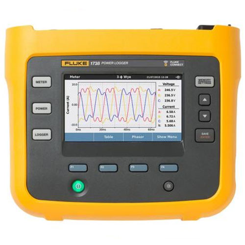 Fluke 1736/1738 三相电能质量记录器仪