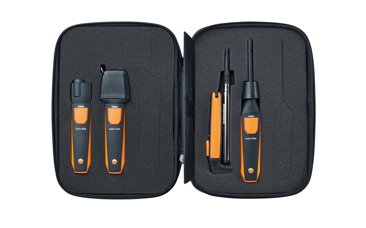 testo Smart Probes - 德图智能无线迷你通风系统检测套装