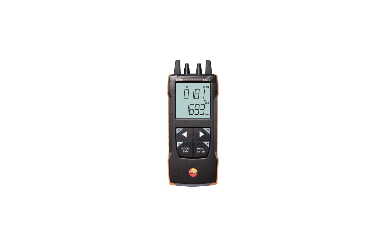 testo 512-1 - 数字压差测量仪，可连接APP